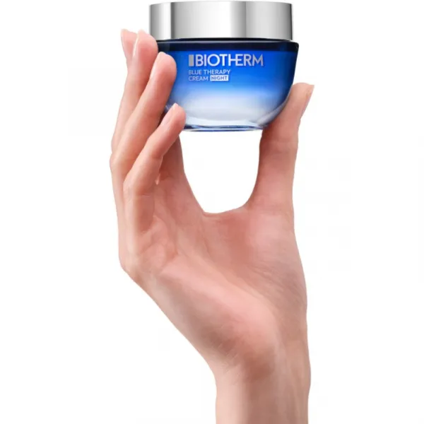 Biotherm Blue Therapy Night Cream nočný protivráskový krém pre všetky typy pleti 50 ml