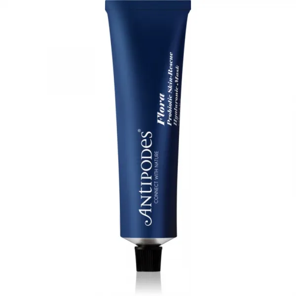 Antipodes Flora Probiotic Skin-Rescue Hyaluronic Mask revitalizačná pleťová maska s probiotikami 75 ml