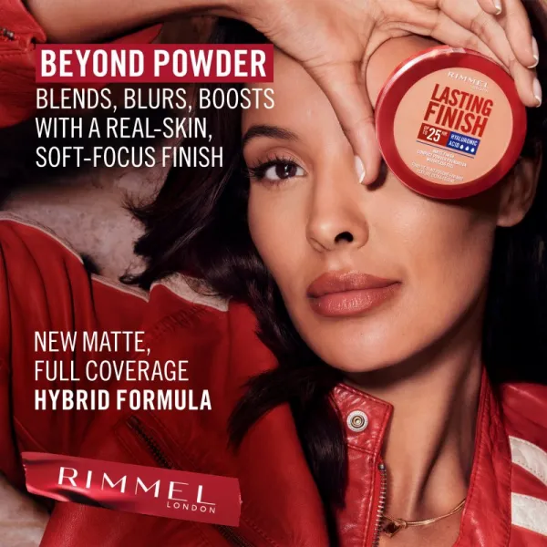 Rimmel Lasting Finish 25H kompaktný púder SPF 20 odtieň 006 Rose Vanilla 7 g