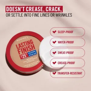 Rimmel Lasting Finish 25H kompaktný púder SPF 20 odtieň 006 Rose Vanilla 7 g