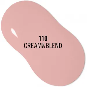 Rimmel Super Gel gélový lak na nechty bez použitia UV/LED lampy odtieň 110 Cream & Blend 12 ml