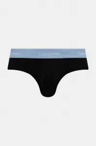 3PACK pánske slipy Calvin Klein čierné (NB4388-2VA) S