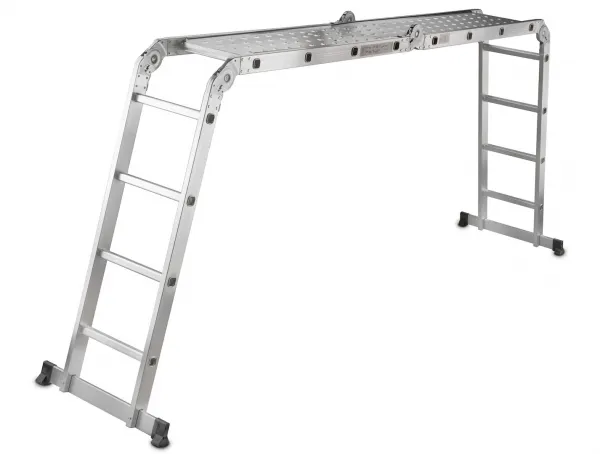 geko Kĺbový multifunkčný rebrík 4,7 m + plošiny