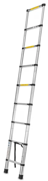 geko Hliníkový teleskopický rebrík 2,6 m