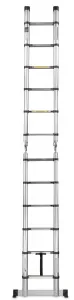 Hliníkový kĺbový teleskopický rebrík 3,8 m