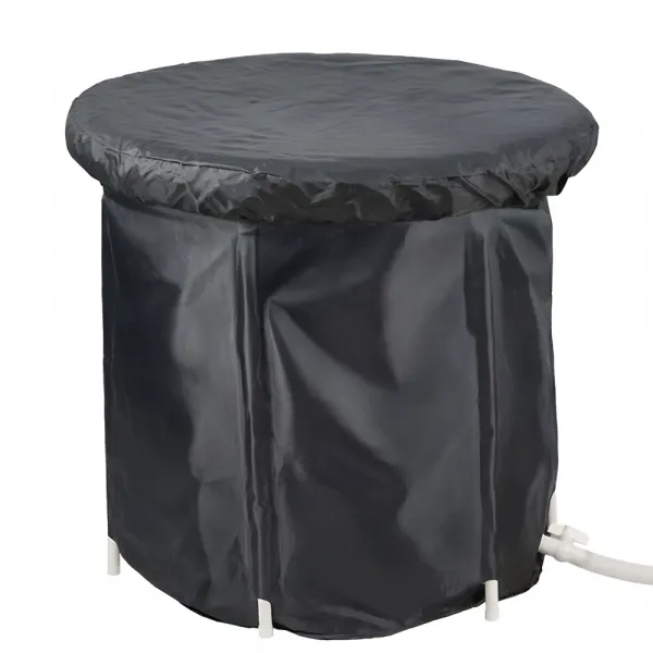 Prenosná ochladzovacia kaďa, čierna, 330 l, OTUZO