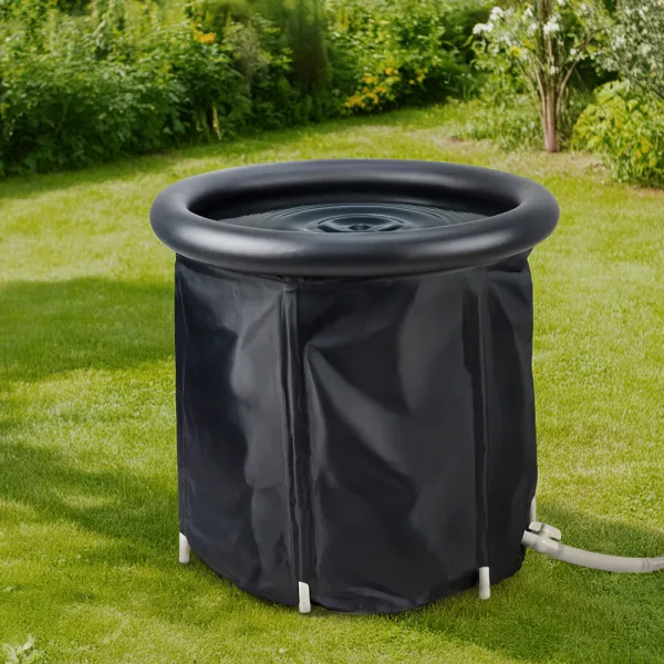 Prenosná ochladzovacia kaďa, čierna, 330 l, OTUZO