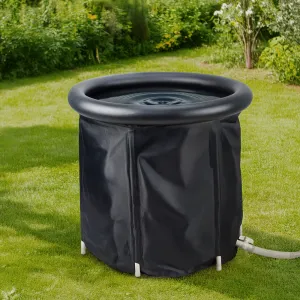 Prenosná ochladzovacia kaďa, čierna, 330 l, OTUZO