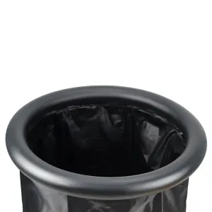 Prenosná ochladzovacia kaďa, čierna, 330 l, OTUZO