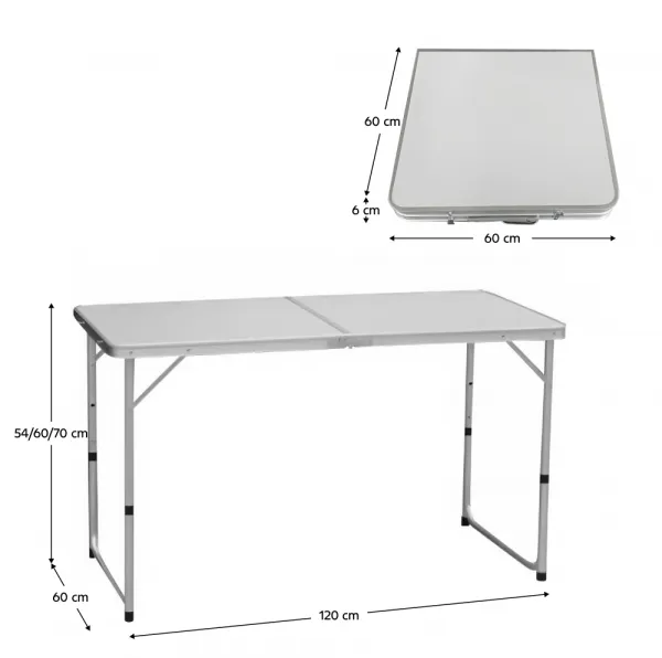 Kempingový stôl KEPI TYP 1 Tempo Kondela