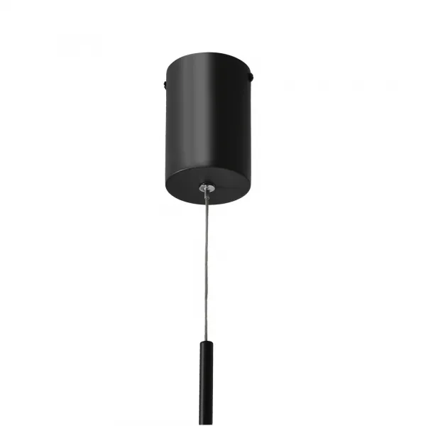 Závesná lampa PUMA s drôteným tienidlom a guľovými tienidlami 14 x 38 cm – dizajnové LED osvetlenie obývačky 3000K