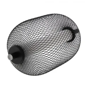 Závesná lampa PUMA s drôteným tienidlom 15 x 30 cm – dizajnová stolová LED lampa 3000K