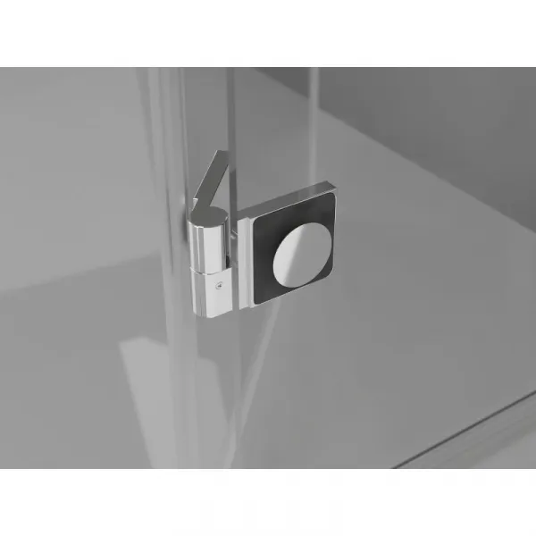 MEXEN/S - Mist H Duo sprchovací kút dvere krídlové 80 x 85, transparent, chróm 8A5-080L-085P-01-00