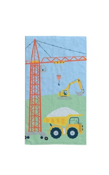 Faro Detský bavlnený uterák KIDS 007 30x50 cm modro-zelený