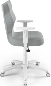ENTELO Detská stolička DUO White 5, Velvet 03
