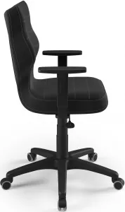 ENTELO Detská stolička DUO Black 5, čierna Velvet 17