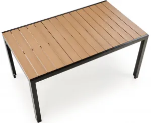 HALMAR Záhradný stôl FIERRO, obdélník 150 x 90 cm