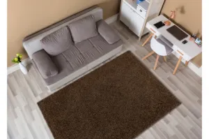 Koberec SOFFI shaggy hnedý