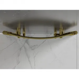 MEXEN - Helios vykurovací rebrík/radiátor 1800 x 600 mm, 786 W, zlatá W103-1800-600-00-50
