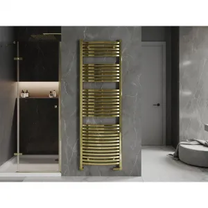 MEXEN - Helios vykurovací rebrík/radiátor 1800 x 600 mm, 786 W, zlatá W103-1800-600-00-50