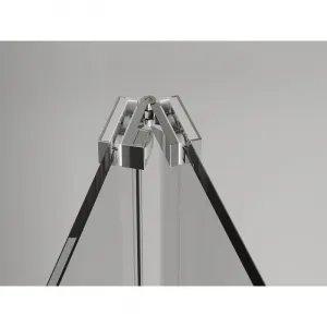 MEXEN - Exo skladacie sprchové dvere 70, transparent, chróm 816-070-000-01-00