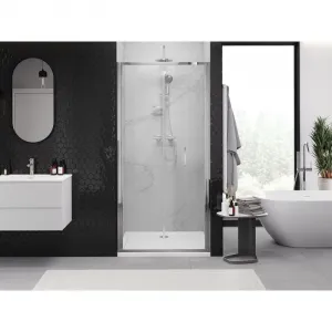 MEXEN - Exo skladacie sprchové dvere 70, transparent, chróm 816-070-000-01-00