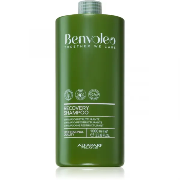 Alfaparf Milano Benvoleo Recovery reštrukturalizačný šampón pre poškodené vlasy 1000 ml