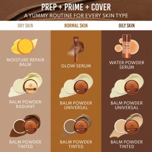 Danessa Myricks Beauty Yummy Skin Blurring Balm Powder kompaktný krémový make-up odtieň 4 - Medium With Neutral Undertones 18 g
