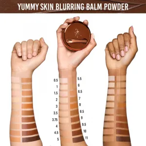 Danessa Myricks Beauty Yummy Skin Blurring Balm Powder kompaktný krémový make-up odtieň 4.5 - Medium with Cool Undertones 18 g