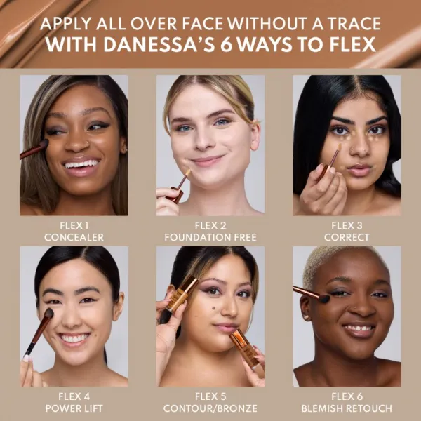 Danessa Myricks Beauty Yummy Skin Lift & Flex Concealer tekutý korektor s matným efektom odtieň 6 - Light/Medium With Neutral Undertones 8.4 ml