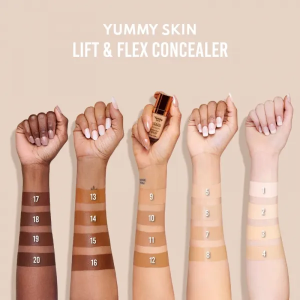 Danessa Myricks Beauty Yummy Skin Lift & Flex Concealer tekutý korektor s matným efektom odtieň 6 - Light/Medium With Neutral Undertones 8.4 ml