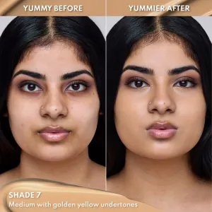 Danessa Myricks Beauty Yummy Skin Lift & Flex Concealer tekutý korektor s matným efektom odtieň 7 - Medium With Golden Yellow Undertones 8.4 ml