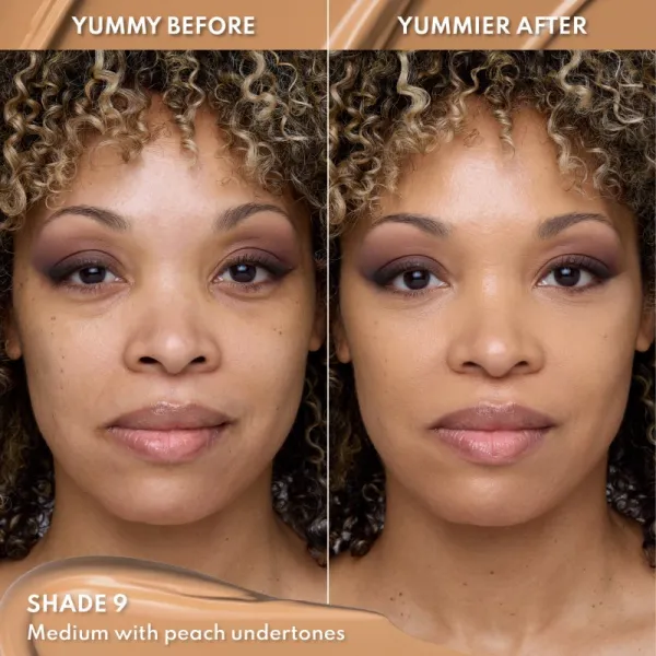 Danessa Myricks Beauty Yummy Skin Lift & Flex Concealer tekutý korektor s matným efektom odtieň 9 - Medium With Peach Undertones 8.4 ml
