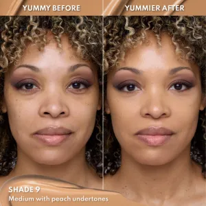 Danessa Myricks Beauty Yummy Skin Lift & Flex Concealer tekutý korektor s matným efektom odtieň 9 - Medium With Peach Undertones 8.4 ml