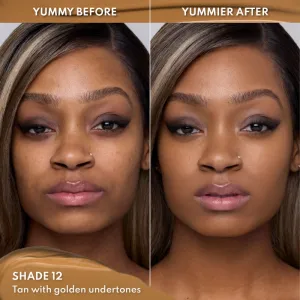 Danessa Myricks Beauty Yummy Skin Lift & Flex Concealer tekutý korektor s matným efektom odtieň 12 - Tan With Golden Undertones 8.4 ml