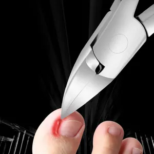 Livefy Nail Nippers sada na manikúru Mani Care 8ks, čierna