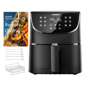 COSORI CP158-AF premium 5.5 L čierna teplovzdušná fritéza