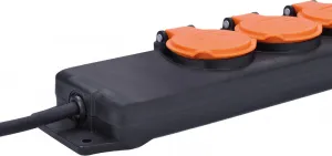 Predlžovací kábel 3 zásuvky  3m SOLIGHT PP322