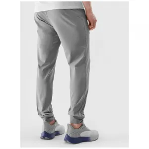 Pánske tepláky 4F TROUSERS FNK-WSS25TFTRM0835-25M-GREY MELANGE