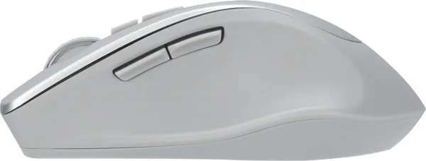 ASUS WT425/Ergonomická/Optická/Pro praváky/1 600 DPI/Bezdrátové USB/Stříbrná