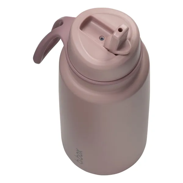 Antikorová termofľaša so slamkou 1 l - berry smoothie