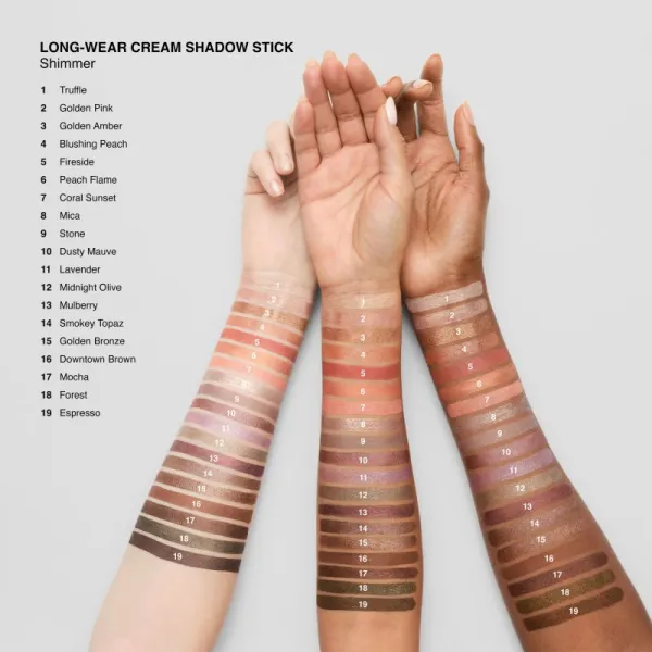 Bobbi Brown Long-Wear Cream Shadow Stick dlhotrvajúce očné tiene v ceruzke odtieň Hazelnut 1.6 g