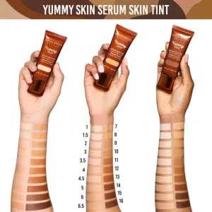 Danessa Myricks Beauty Yummy Skin Serum Skin Tint hydratačný make-up s vyhladzujúcim účinkom odtieň 1.5 - Fair with Cool Undertones 45 ml