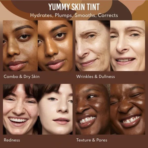 Danessa Myricks Beauty Yummy Skin Serum Skin Tint hydratačný make-up s vyhladzujúcim účinkom odtieň 1.5 - Fair with Cool Undertones 45 ml