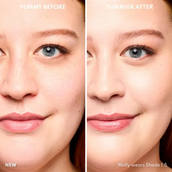 Danessa Myricks Beauty Yummy Skin Serum Skin Tint hydratačný make-up s vyhladzujúcim účinkom odtieň 1.5 - Fair with Cool Undertones 45 ml