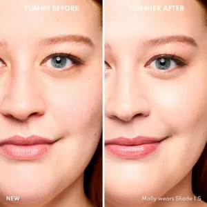 Danessa Myricks Beauty Yummy Skin Serum Skin Tint hydratačný make-up s vyhladzujúcim účinkom odtieň 1.5 - Fair with Cool Undertones 45 ml