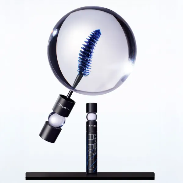 MAC Cosmetics MACStack Elevated Mascara dlhotrvajúca riasenka pre objem a natočenie mihalnic odtieň Denim Stack 12 ml