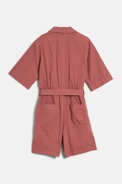 Šaty Woolrich Plutone Jumpsuit Withered Rose