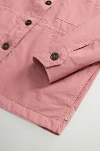Košeľa Woolrich Gabardine Overshirt Withered Rose