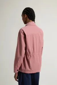Košeľa Woolrich Gabardine Overshirt Withered Rose